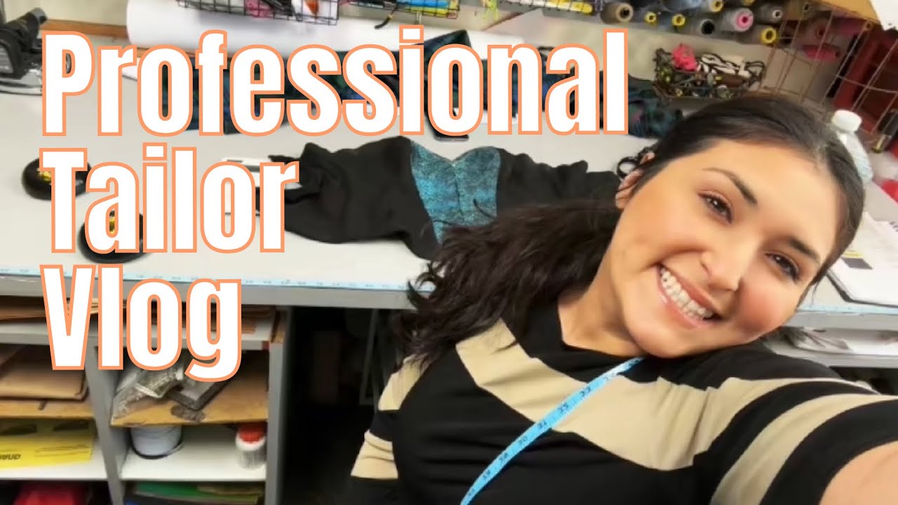 A day in the life of a tailor | Seamstress at work | Sewing Customs and Clothing Alterations ￼Shop