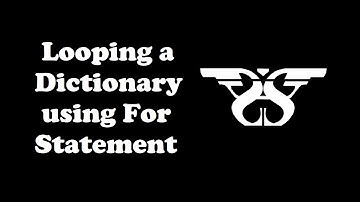 14. Loop Through a Dictionary by Using  For Loop in Python ||  keys() , values() , items() Methods