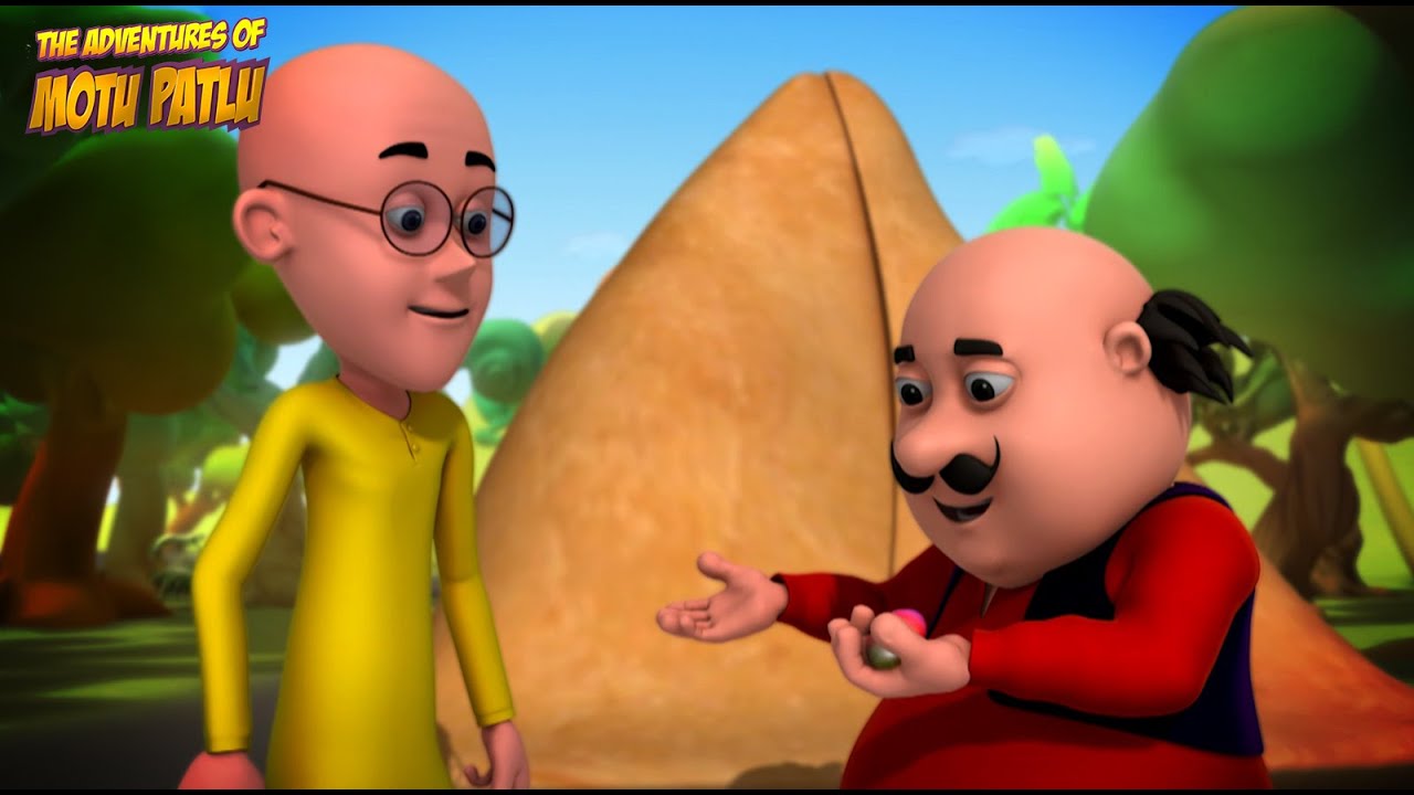 Motu Patlu Looking For Stone English Comedy Cartoon For Kids Motu