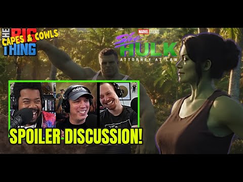 She-Hulk Episode 1 Spoiler Discussion - Capes + Cowls (Marvel)