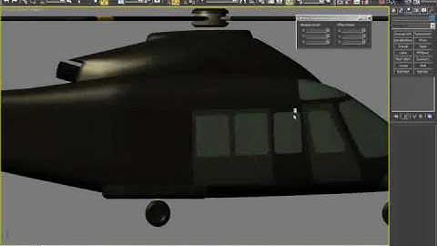 Quick Helicopter Modeling 3d studio max