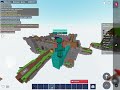 Playing the new SIEGE map in solos bedwars