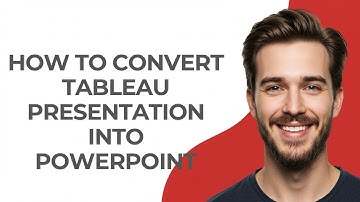 How to Convert Tableau Presentation Into Powerpoint - GUIDE!
