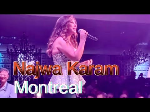 Najwa Karam Sa3a Bayda Montreal October 2022 Live نجوى كرم ساعة بيضا 