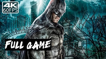 Batman: Arkham Asylum | Gameplay Walkthrough 4K 60FPS Full Game (No Commentary)