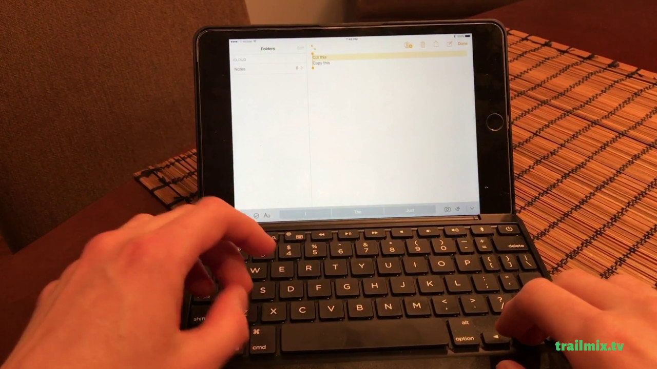 Zagg Folio Keyboard Case For Ipad Mini 4 Review Youtube
