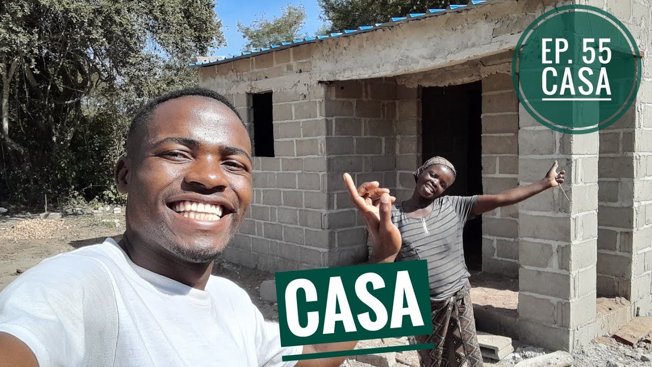 Rossina Feliz com O fim de construção da sua casa Veja quanto custa uma casa dessas em moçambique🇲🇿