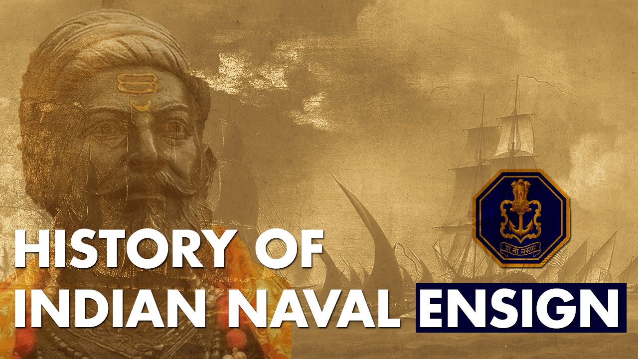 🇮🇳 PM Modi unveiled new naval ensign | History of naval ensign | Chattarpati Shivaji 