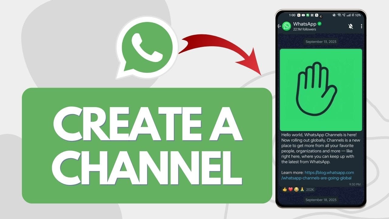 How to create whatsapp channel (Quick Guide) - YouTube