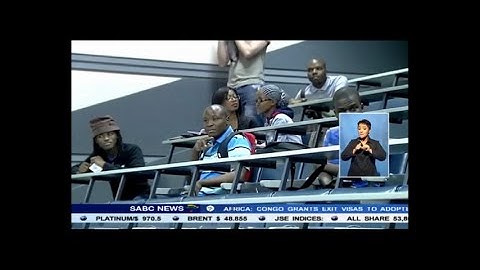 Wits University 3rd year Electrical Engineers 2015 on news