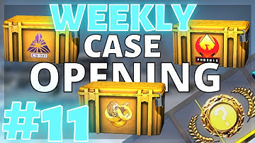 WEEKLY CSGO CASE OPENING Until I GET KNIFE/GLOVES #11