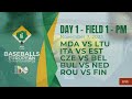 Baseball5 European Championship 2023: Field 1 - Day 1