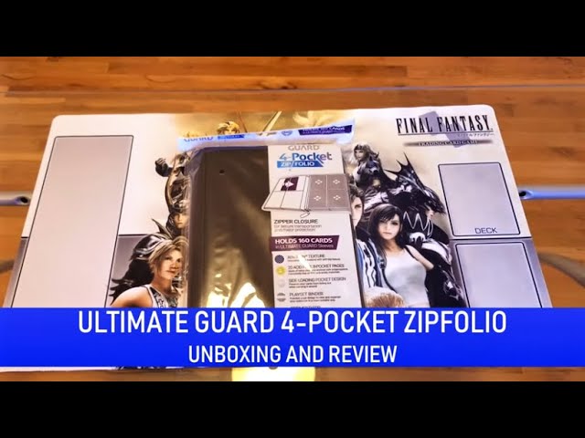 Trading Card Product Reviews: Ultimate Guard 4 Pocket Zipfolio Trading Card Product Reviews: Ultimate Guard 4 Pocket Zipfolio