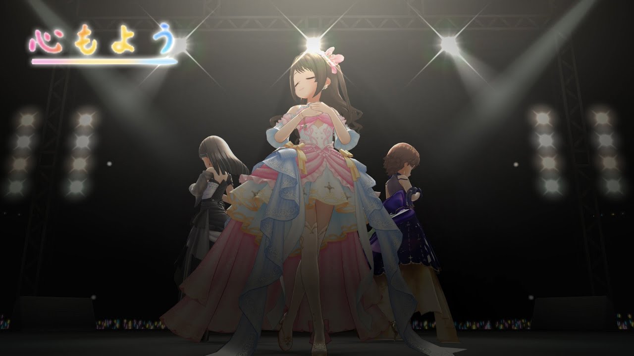 「デレステ」心もよう (Game ver.) 島村卯月、渋谷凛、本田未央 SSR