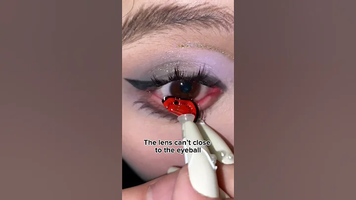 One of the reasons why u can’t wear colored contacts#howto #cosplay #foryou  #tutorial - DayDayNews