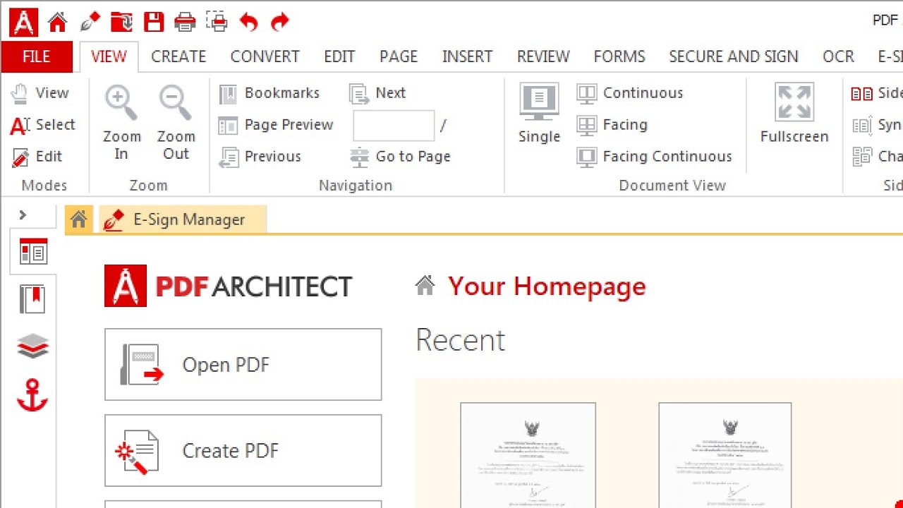 รวมเอกสาร pdf 2022 New รีวิวการใช้งานโปรแกรม pdf architect เพื่อตัด หรือรวมเอกสาร pdf