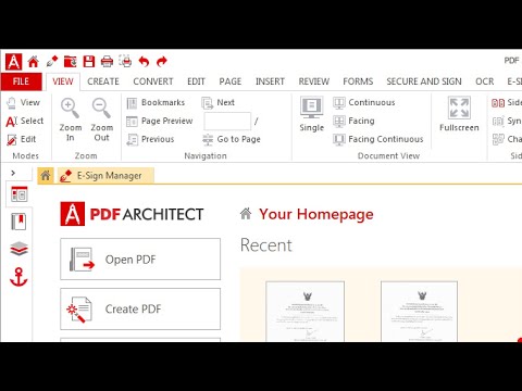 รีวิวการใช้งานโปรแกรม pdf architect เพื่อตัด หรือรวมเอกสาร pdf