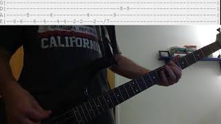 Video thumbnail of "Dark Red Bass Cover with Tabs - Steve Lacy"