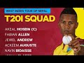 #akealhosein named as #T20I captain for #Nepal series. A lot of new comers #ackeem #jahpsportstalk