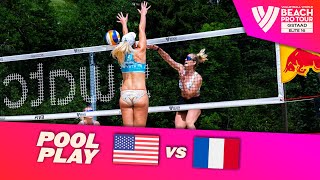 Nuss/Brasher vs. Placette/Richard - Pool Play Highlights | Gstaad 2025 #BeachProTour