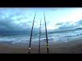 Beach Fishing in a Storm | Sea Fishing | Woodstore Rebuild + The Raptor Table