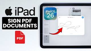 How to Sign PDF Document with iPadOS 26 (without installing app) screenshot 4