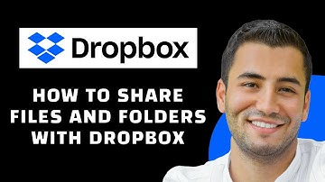 Dropbox Shared Folder Tutorial - Share Files and Folders with Dropbox