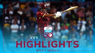 Extended Highlights | West Indies v England | Carty Shines As Windies Take Win | 3rd CG United ODI