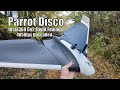 Parrot Disco with Insta360 Go2 Camera Test in 4K50fps Upscalled with HSU Mount