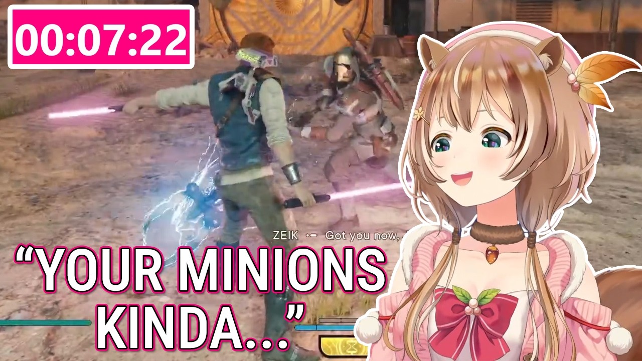 Probably One of the Funniest Battle Risu Had So Far in Jedi Survivor | Ayunda Risu | holo ID