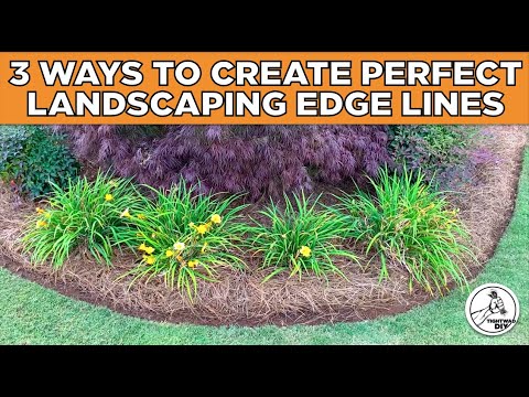 How To Get A Nice Landscaping Bed Edge?