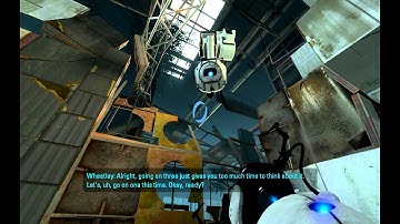 Portal 2 - Wheatley "Catch me"