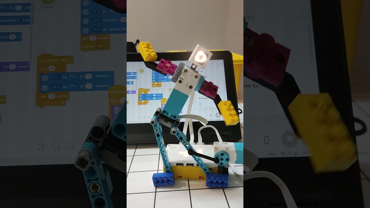 30-minute robot built by a 5-year old.