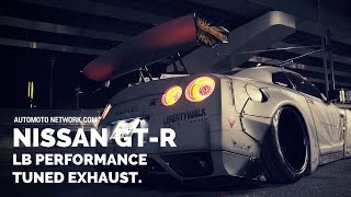 Liberty Walk Nissan GT-R godzilla feat. LB-Performance Street bombing !!!💥💥