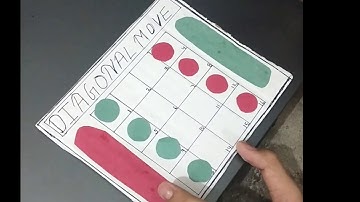 Diagonal Movement Math Puzzle