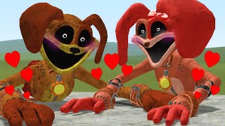 DOGDAY Fall in LOVE?! Poppy Playtime Chapter 3 in Garry's Mod!!!