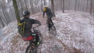 Stuttgart Enduro im Schnee