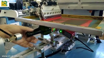 Servo system LC-PA-400ES Semi-automatic Screen Printer