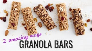 Leckere Mandelmus Müesli Riegel Selber Machen | 2 Einfache & Gesunde Rezepte | Perfekt zum Mitnehmen screenshot 4