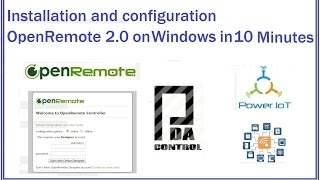 Installation and configuracion OpenRemote  in 10 Minutes : PDAControl