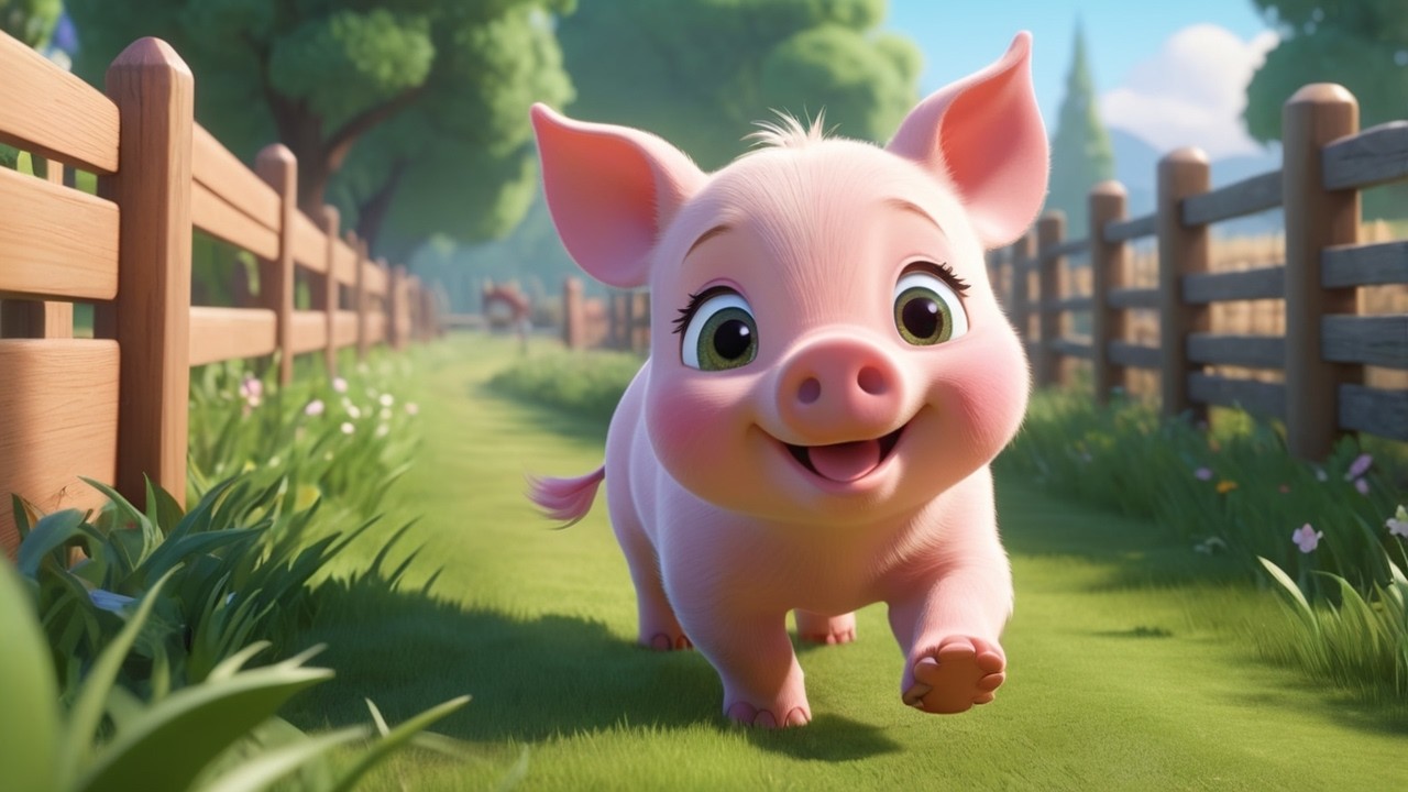 Свинка Хрю Хрю — Забавная Песня для Малышей