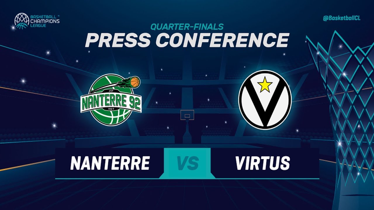 Nanterre 92 v Segafredo Virtus Bologna - Press Conf. - Basketball Champions League 2018