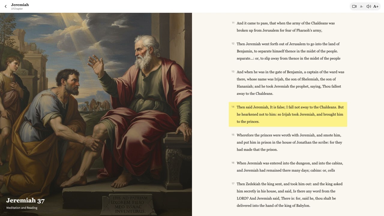 Jeremiah Chapter 37 (NIRV)