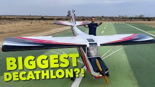 HUGE ACROBATIC DECATHLON with a 250cc TWIN BOXER ENGINE