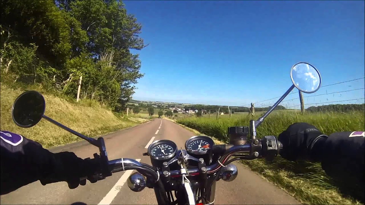 Course 125 GT et 125 RDX, 120 KM/H