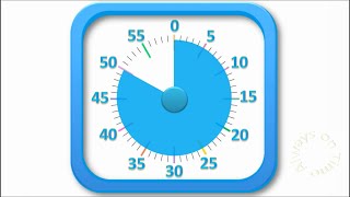 50-minute visual timer