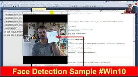 Face Detection Sample in Window 10