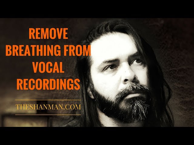Remove Breathing From Vocal Recordings (Adobe Audition)