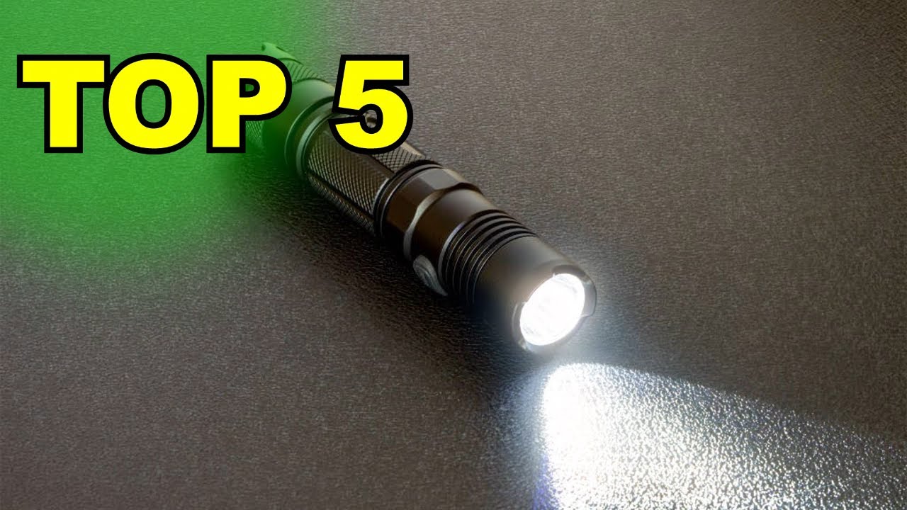 lampe torche puissante : TOP 5 des lampes torches à acheter en 2023 !  (survie, bushcraft) 