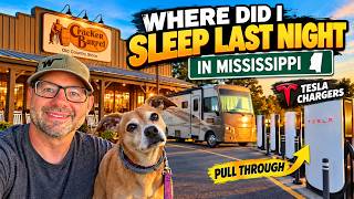 Sleeping At A Cracker Barrel In An RV, This One Surprised Me